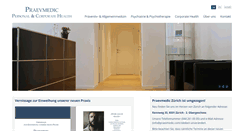 Desktop Screenshot of praevmedic.com